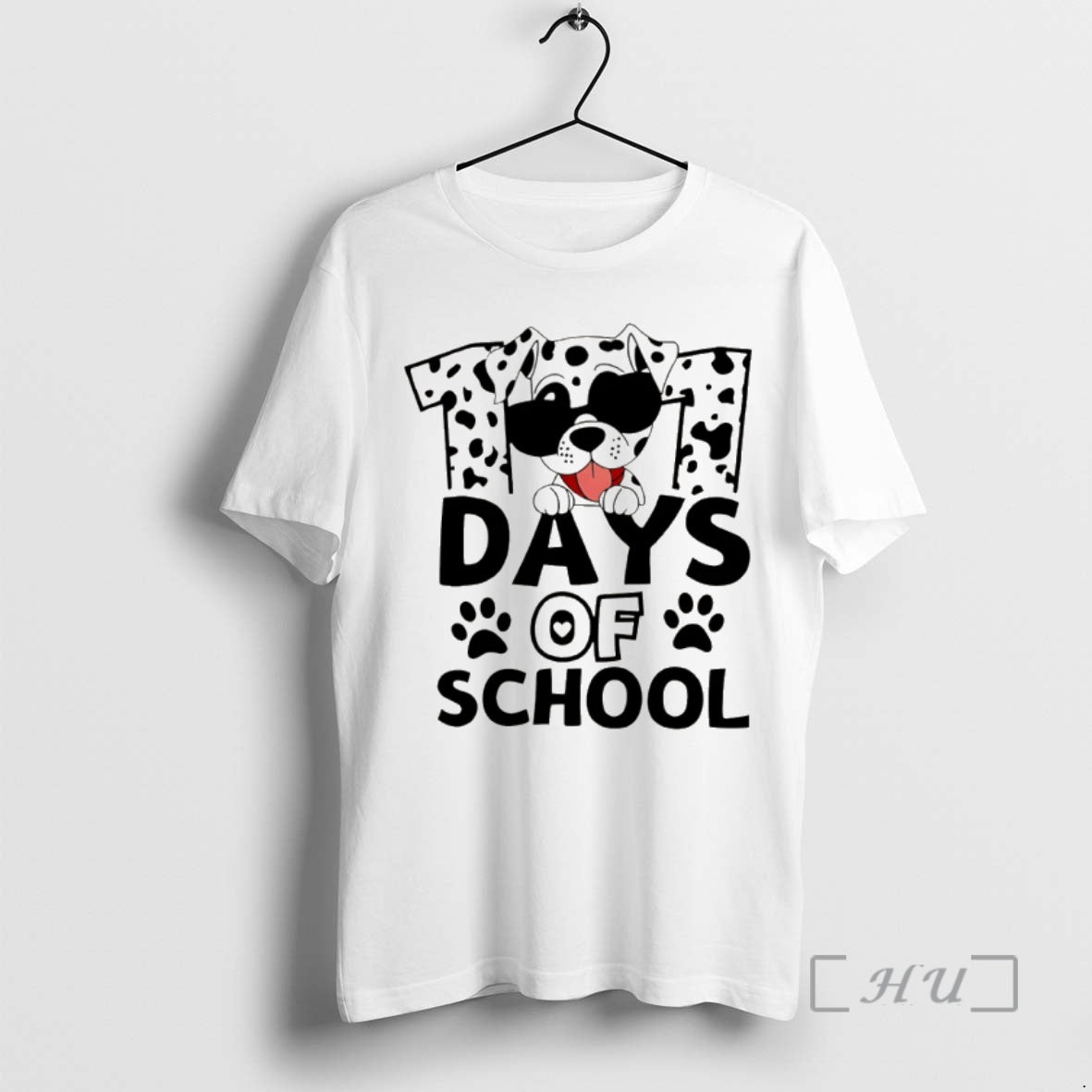 Officials 100 Days Of School Dalmatian T-Shirts, Hoodie, Sweatshirt | ZylaModa.com