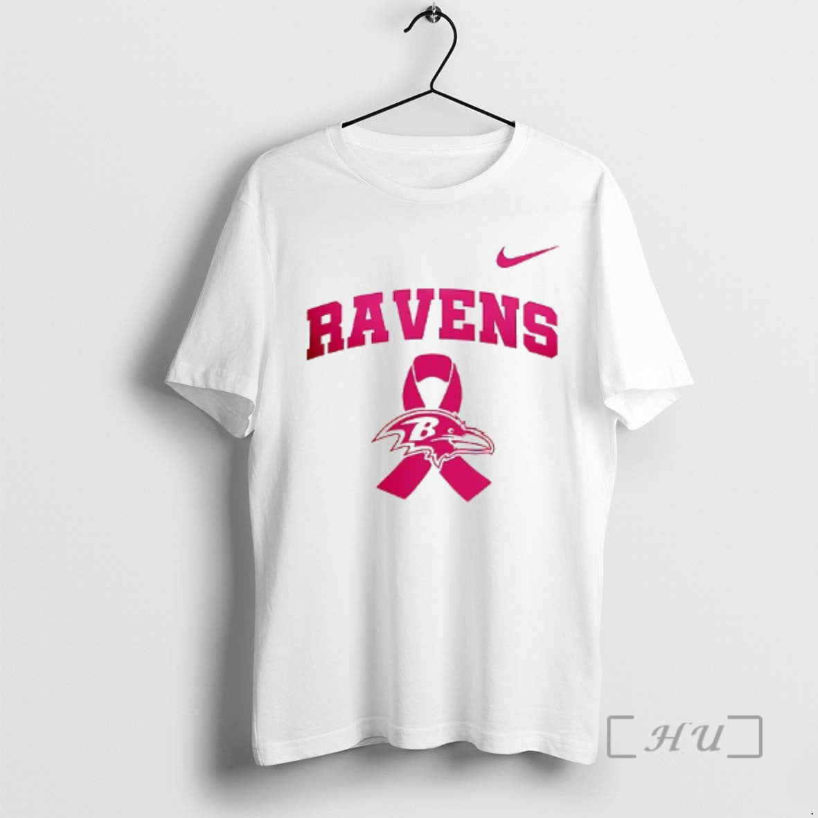 Officials Baltimore Ravens Cancer Awareness Never Ever Giving Up Hope T-Shirts, Hoodie, Sweatshirt | ZylaModa.com