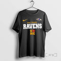 Officials Baltimore Ravens X Ucme John Cena Never Give Up 2 Sided Premium T Shirts Hoodie, Sweatshirt | ZylaModa.com