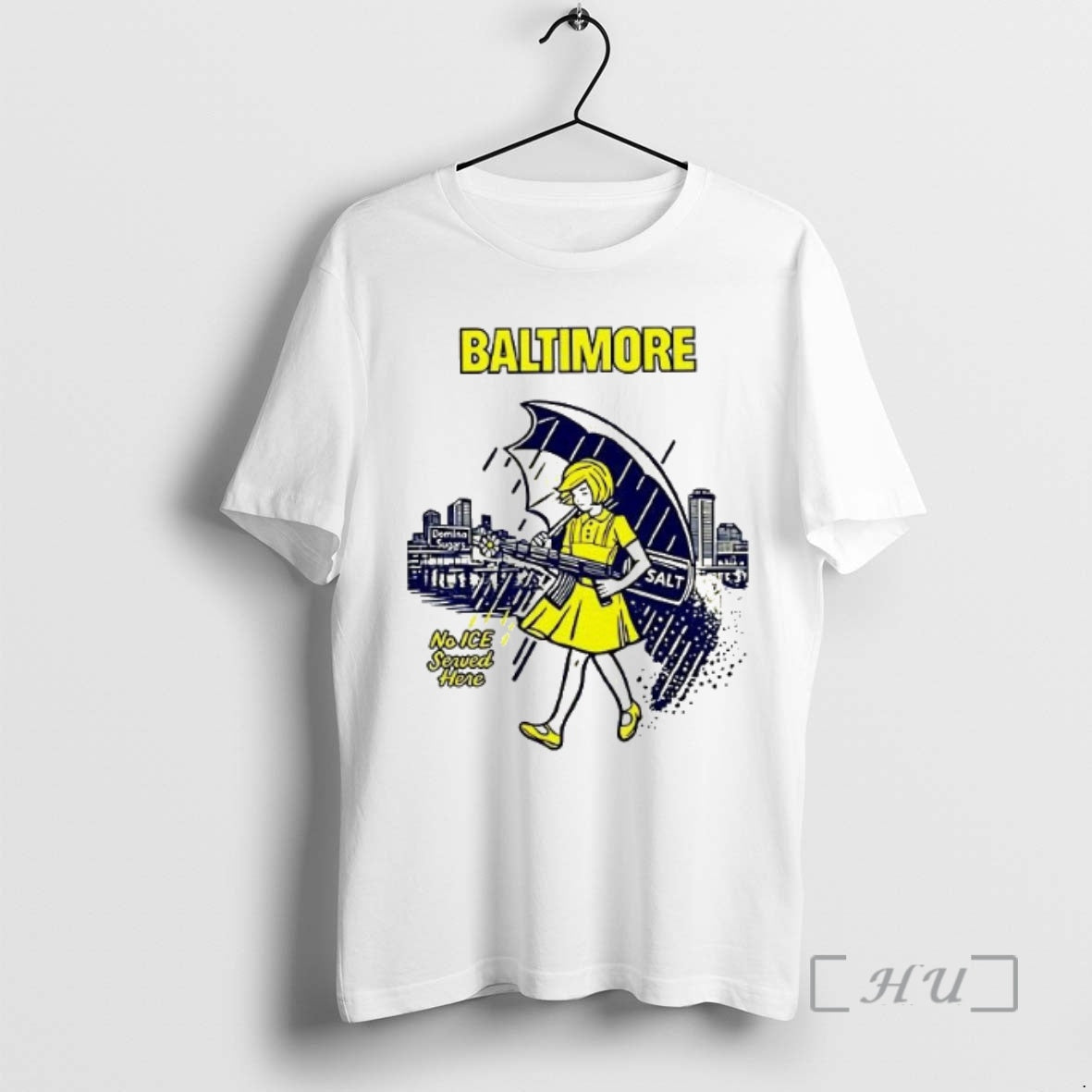 Officials Baltimore No Ice Served Here Woman T-Shirts, Hoodie, Sweatshirt | ZylaModa.com