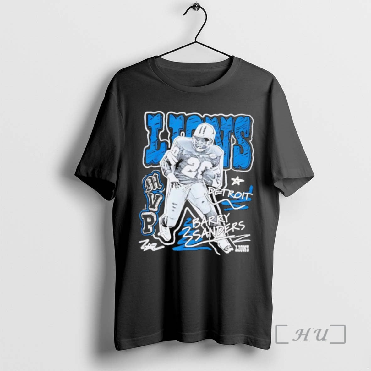 Officials Barrt Sanders Mvp Detroit Lions Chalked Up T-Shirts, Hoodie, Sweatshirt | ZylaModa.com