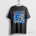 Officials Blue Checkered Birthday Boy I Was 6 Now Im 7 Premium T Shirts Sweater Hoodie, Sweatshirt | ZylaModa.com