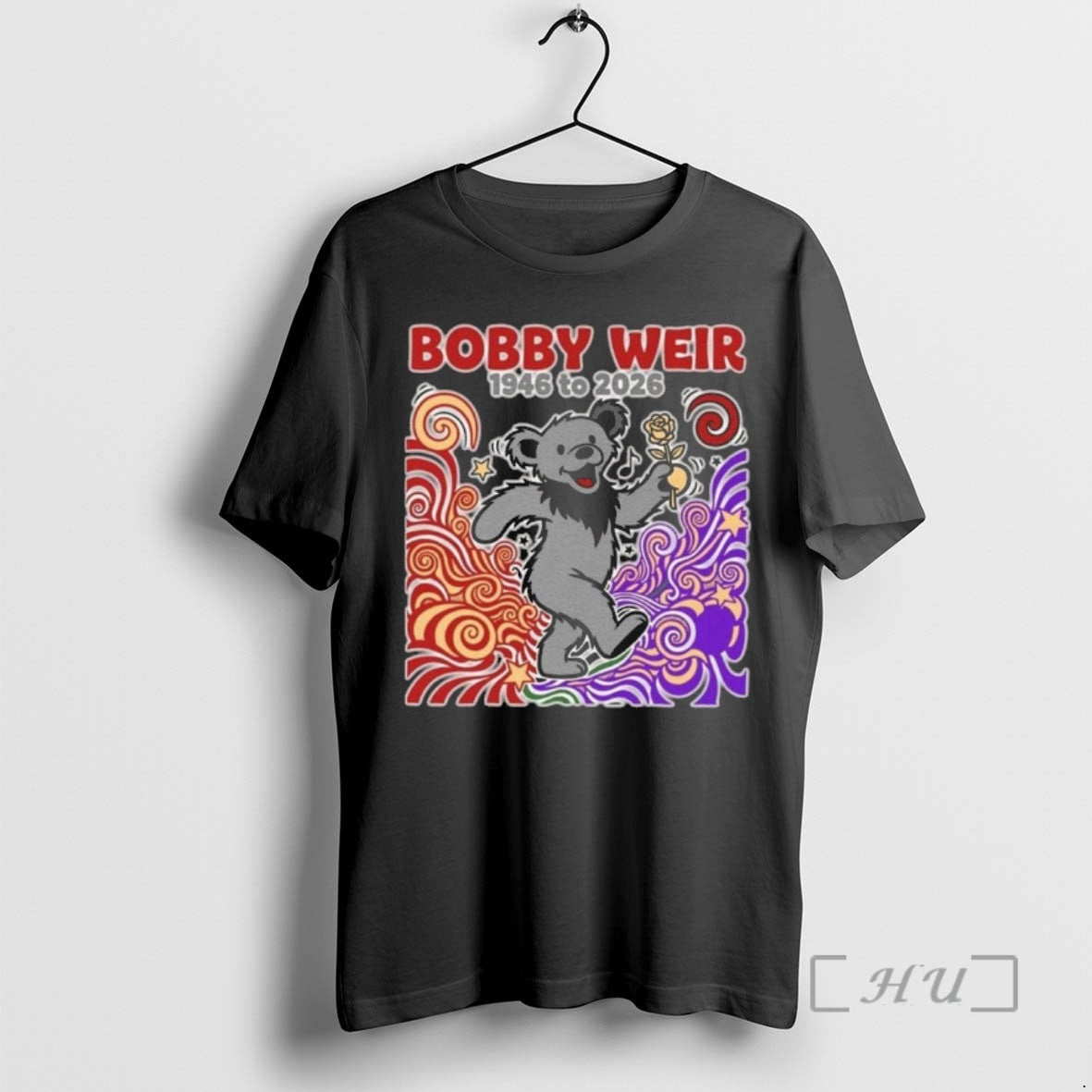 Officials Bobby Weir Dead Bear 1946 2026 Memorial T-Shirts, Hoodie, Sweatshirt | ZylaModa.com