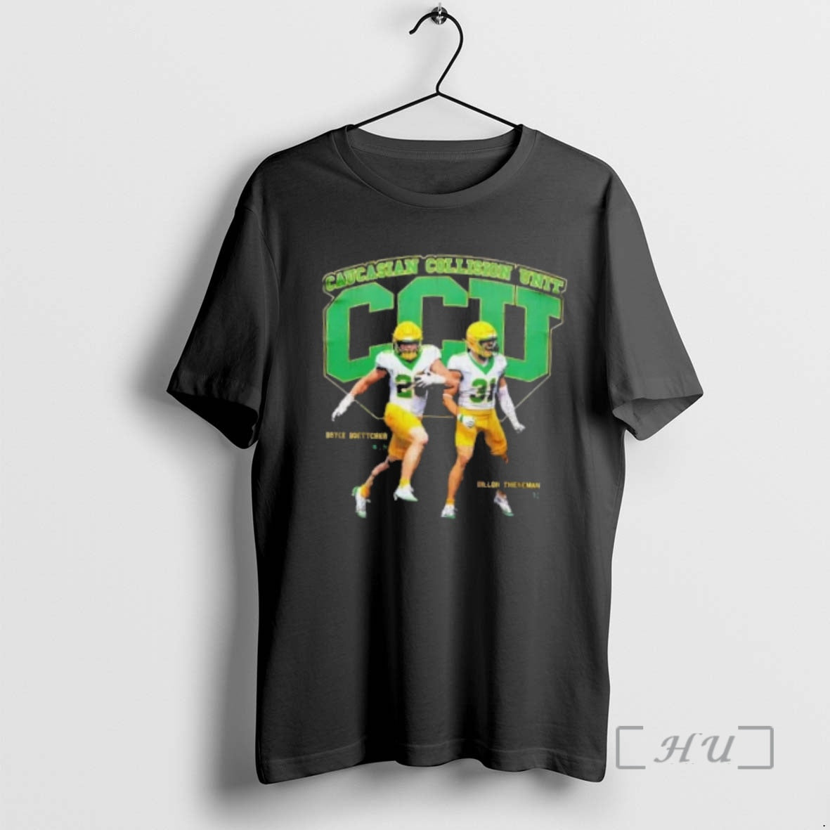 Officials Bryce Boettcher X Dillon Thieneman Caucasian Collision Unit Ccu 2 Sided Premium T Shirts Hoodie, Sweatshirt