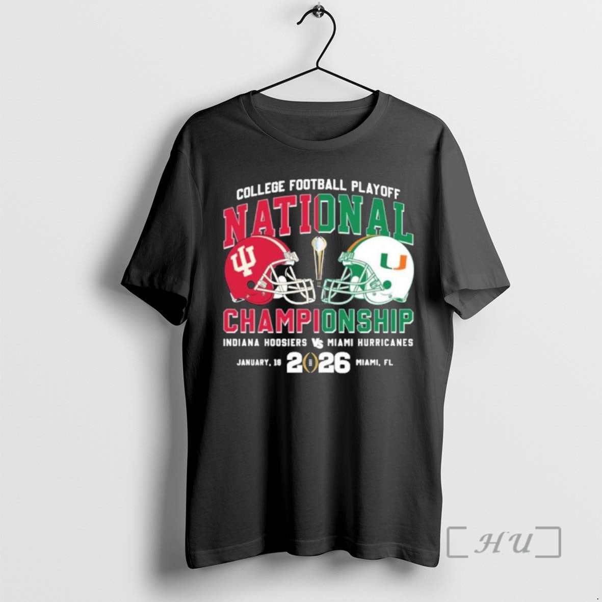 Officials Cfp National Championship Duel Helmet 2 Team Iu Vs Miami Premium T Shirts Sweater Hoodie, Sweatshirt | ZylaModa.com