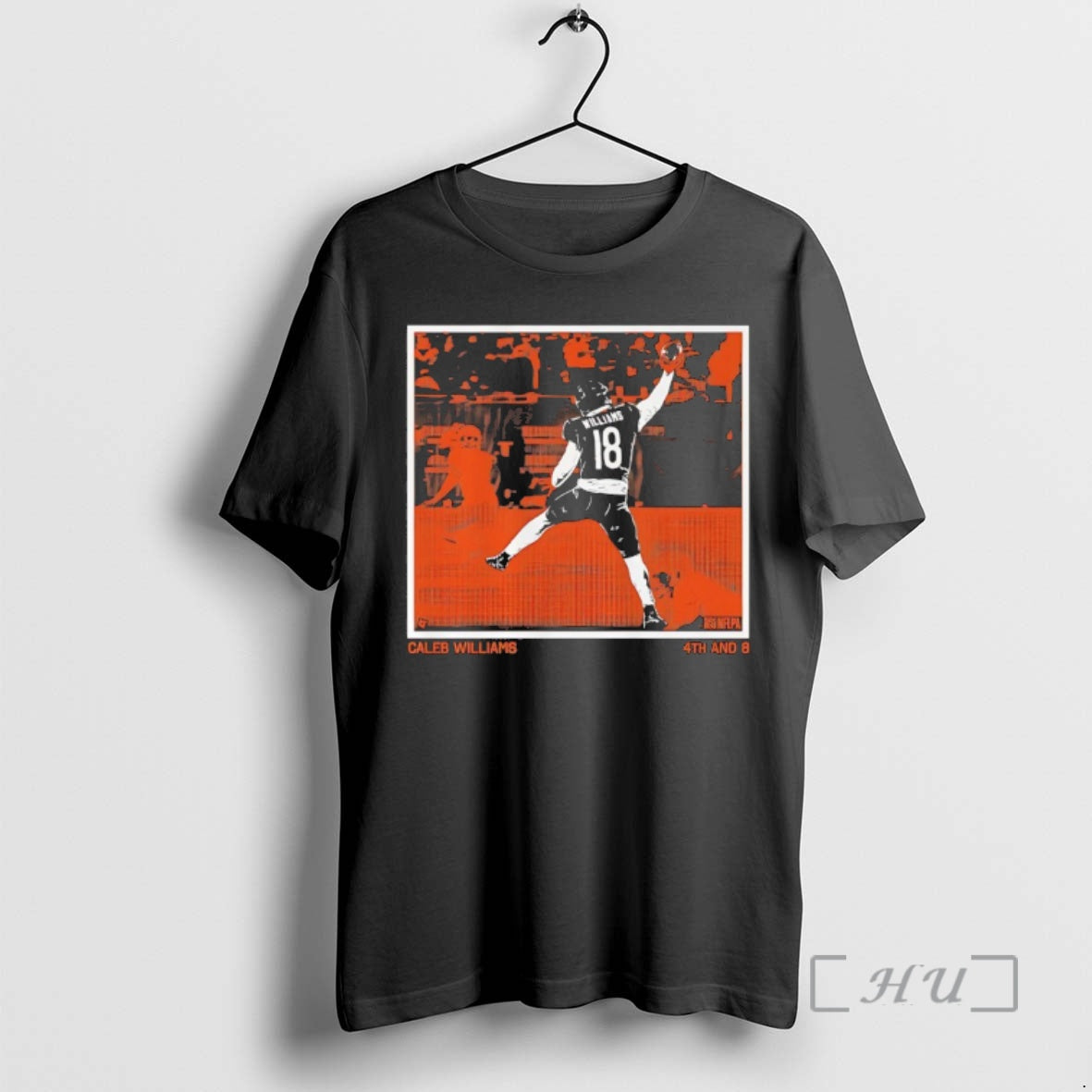 Officials Caleb Williams 4th And 8 Completion To Rome Odunze T-Shirts, Hoodie, Sweatshirt | ZylaModa.com