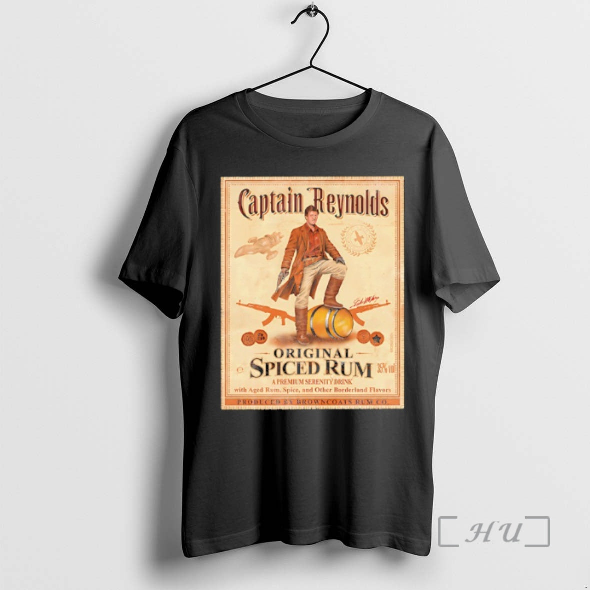 Officials Captain Reynolds Spiced Rum Browncoats Rum Co T-Shirts, Hoodie, Sweatshirt | ZylaModa.com