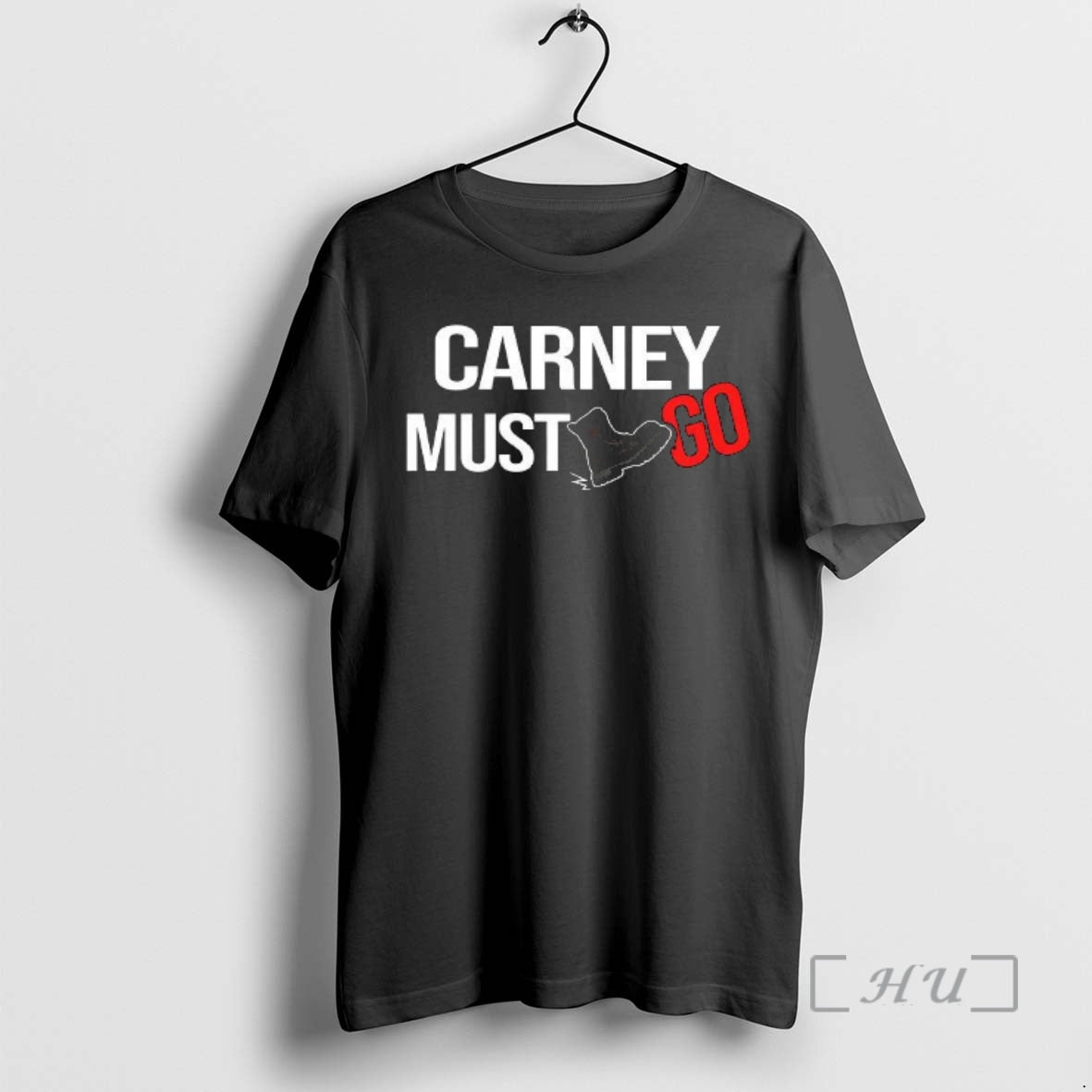 Officials Carney Must Go Boot Satirical Political Woman T-Shirts, Hoodie, Sweatshirt | ZylaModa.com