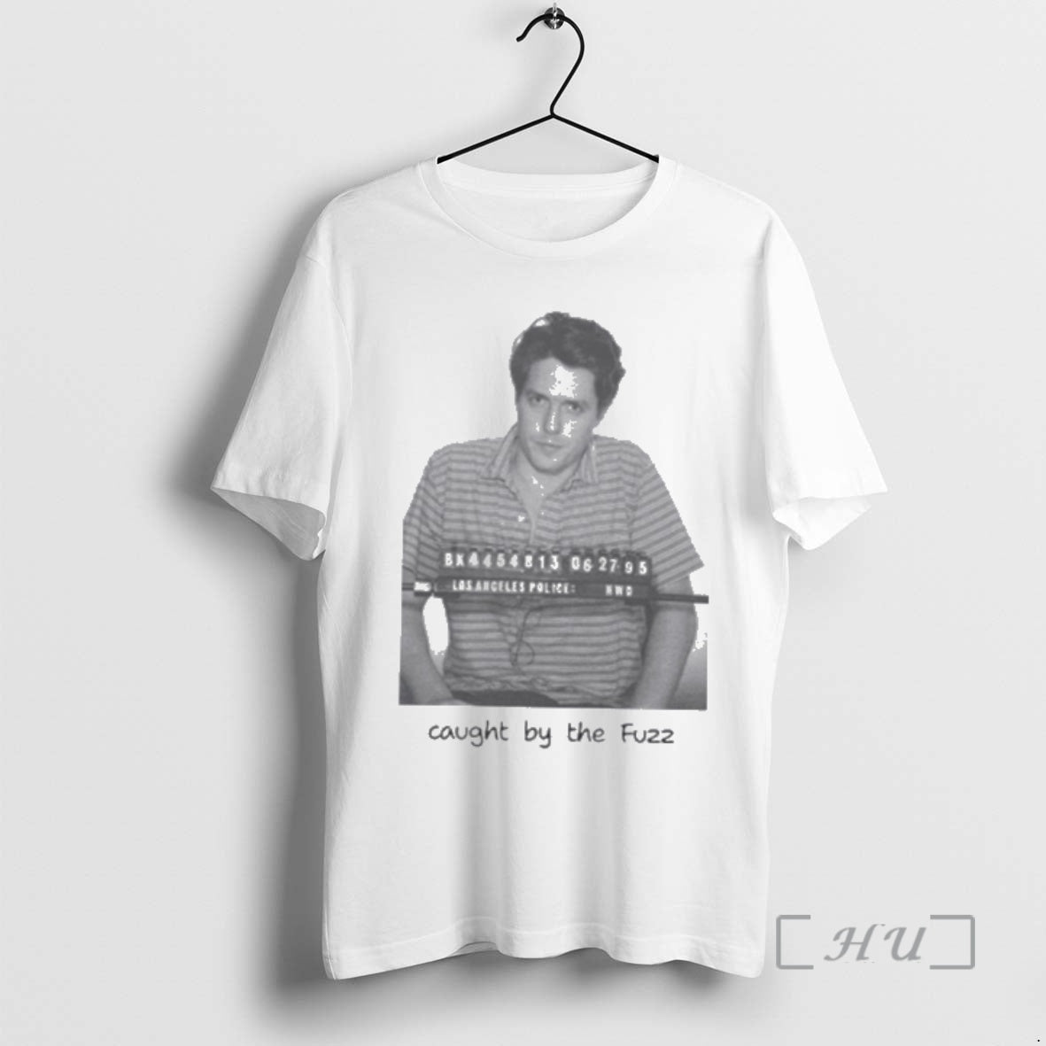 Officials Caught By The Fuzz Hugh Grant Mugshot T-Shirts, Hoodie, Sweatshirt | ZylaModa.com