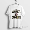 Officials Champion Florida State Seminoles 2025 Ncaa Womens Soccer National T-Shirts, Hoodie, Sweatshirt | ZylaModa.com