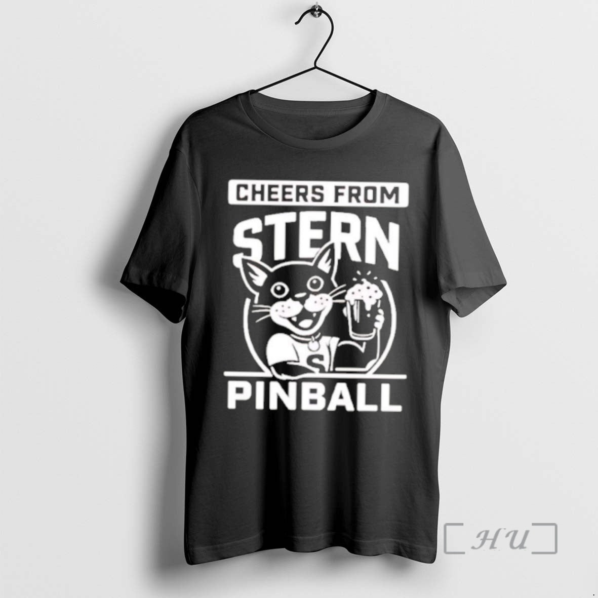 Officials Cheers From Stern Pinball Cartoon Cat Drinking Beer T-Shirts, Hoodie, Sweatshirt | ZylaModa.com