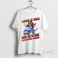 Officials Christ Is Back And Hes Not Crucifuckin Around T-Shirts, Hoodie, Sweatshirt | ZylaModa.com