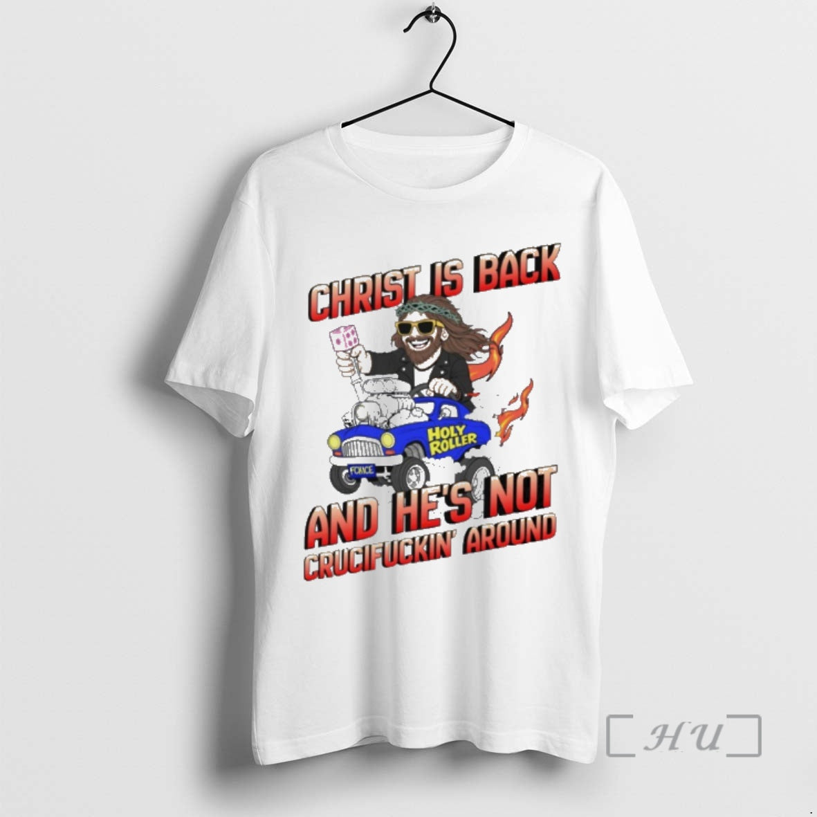 Officials Christ Is Back And Hes Not Crucifuckin Around T-Shirts, Hoodie, Sweatshirt | ZylaModa.com