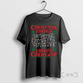 Officials Christmas Tree Alphabet Lights Circle Black T-Shirts, Hoodie, Sweatshirt | ZylaModa.com
