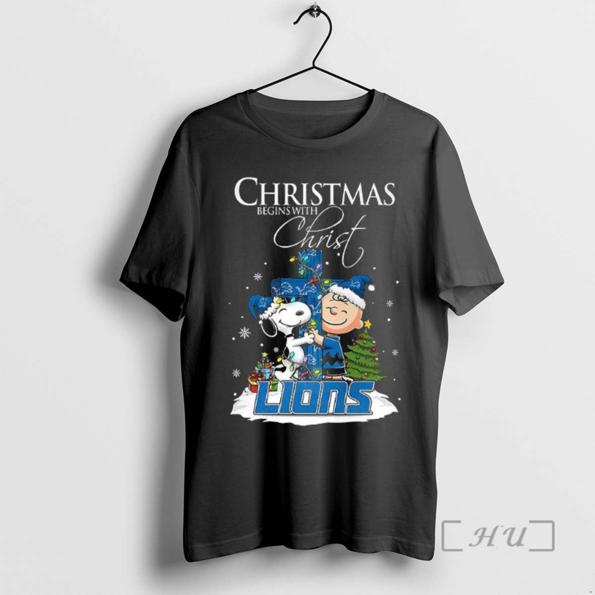 Officials Christmas Begins With Christ Detroit Lions T-Shirts, Hoodie, Sweatshirt | ZylaModa.com