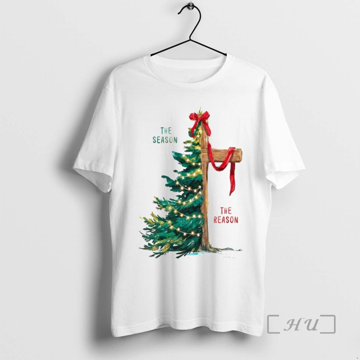 Officials Christmas Tree The Season Jesus Cross The Reason T-Shirts, Hoodie, Sweatshirt | ZylaModa.com