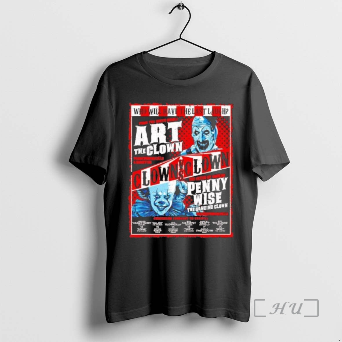 Officials Clown Vs Clown The Eater Of Worlds Pennywise T-Shirts, Hoodie, Sweatshirt | ZylaModa.com