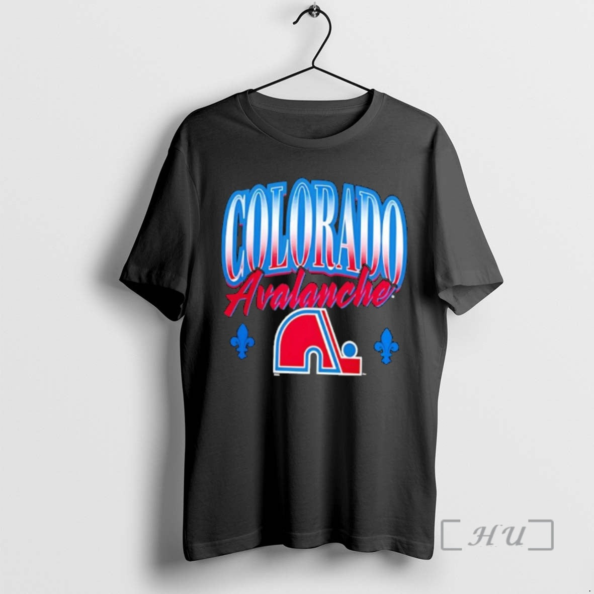 Officials Colorado Avalanche Retro Nordiques Logo Quebec Fleur De Lis T-Shirts, Hoodie, Sweatshirt | ZylaModa.com