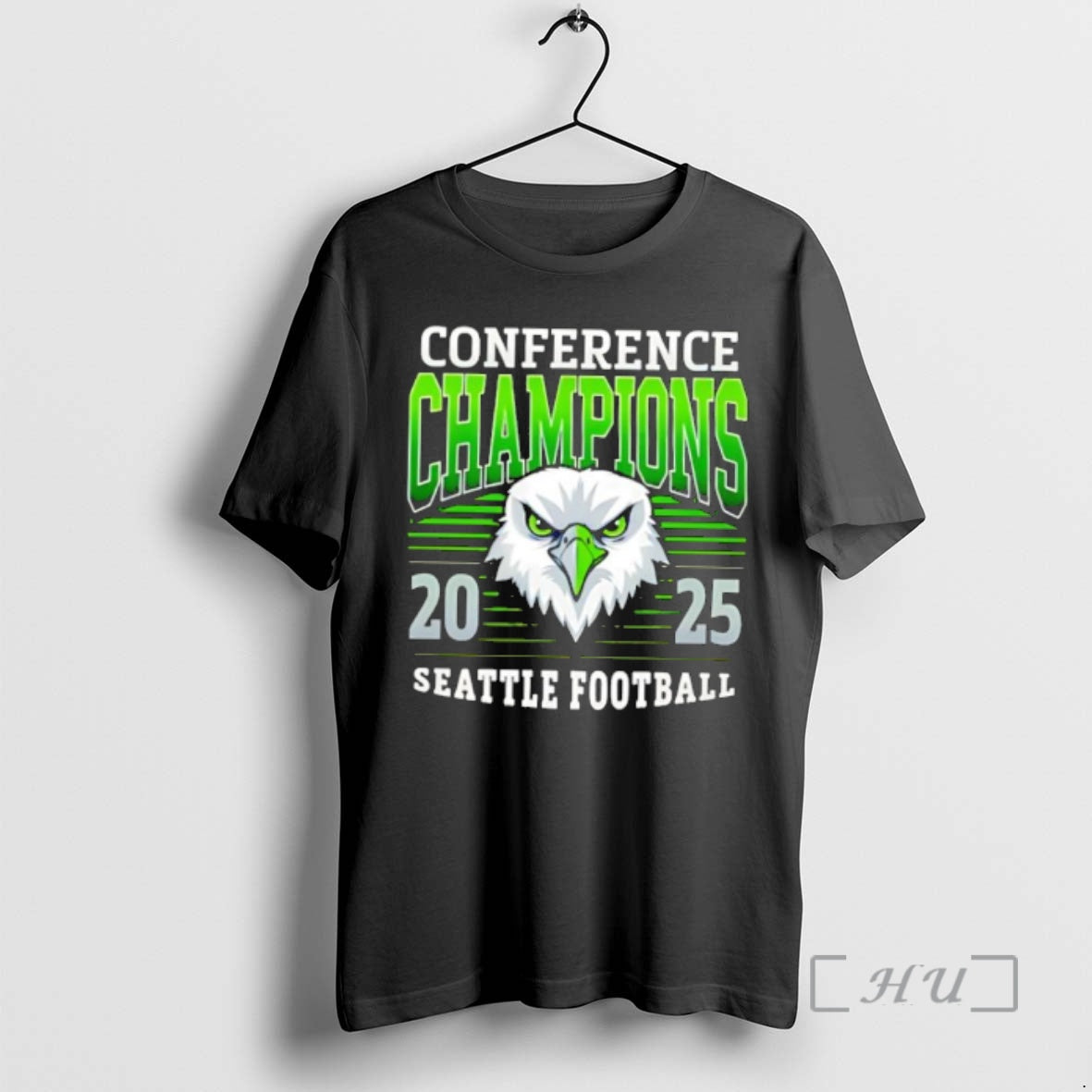 Officials Conference Champions 2025 Seattle Football Eagle Mascot Graphic T-Shirts, Hoodie, Sweatshirt | ZylaModa.com