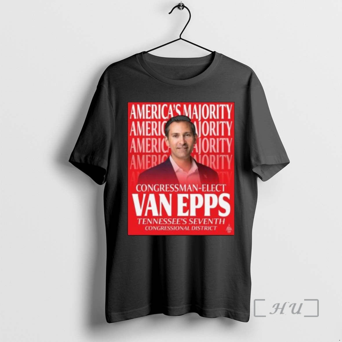 Officials Congressman Elect Matt Van Epps Tennessees Seventh Congressional District Americas Majority Circle Black...