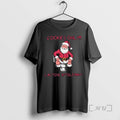 Officials Cookies Only Santa Toilet Lactose Intolerant Christmas Circle Black T-Shirts, Hoodie, Sweatshirt | ZylaModa.com