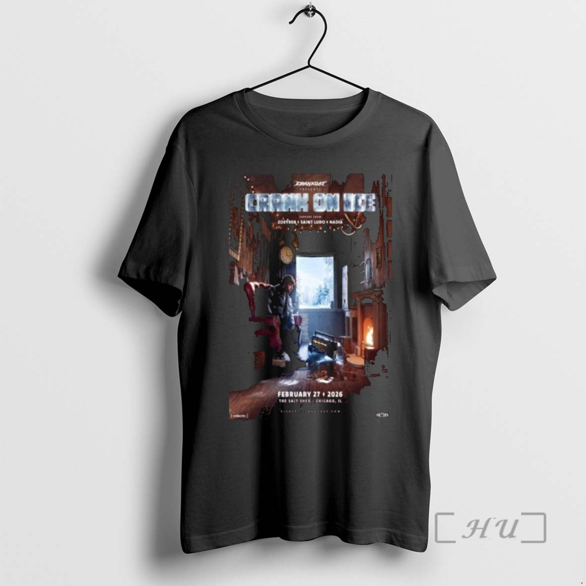 Officials Crankdat On Ice February 27th 2026 Chicago Tour T-Shirts, Hoodie, Sweatshirt | ZylaModa.com