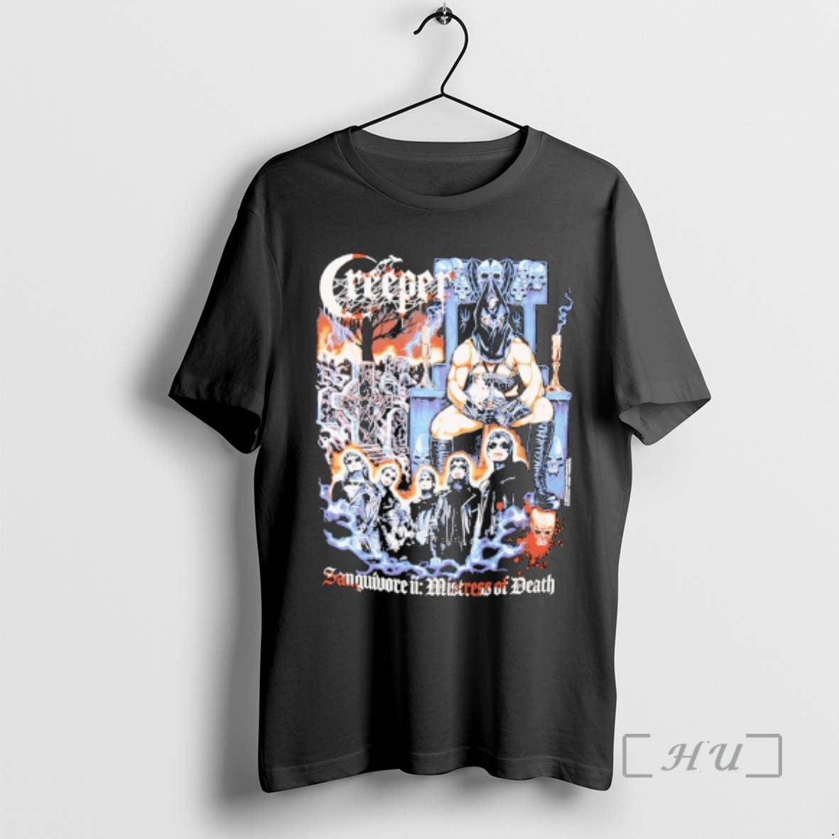 Officials Creeper Sanguivore Ii Mistress Of Death T-Shirts, Hoodie, Sweatshirt | ZylaModa.com