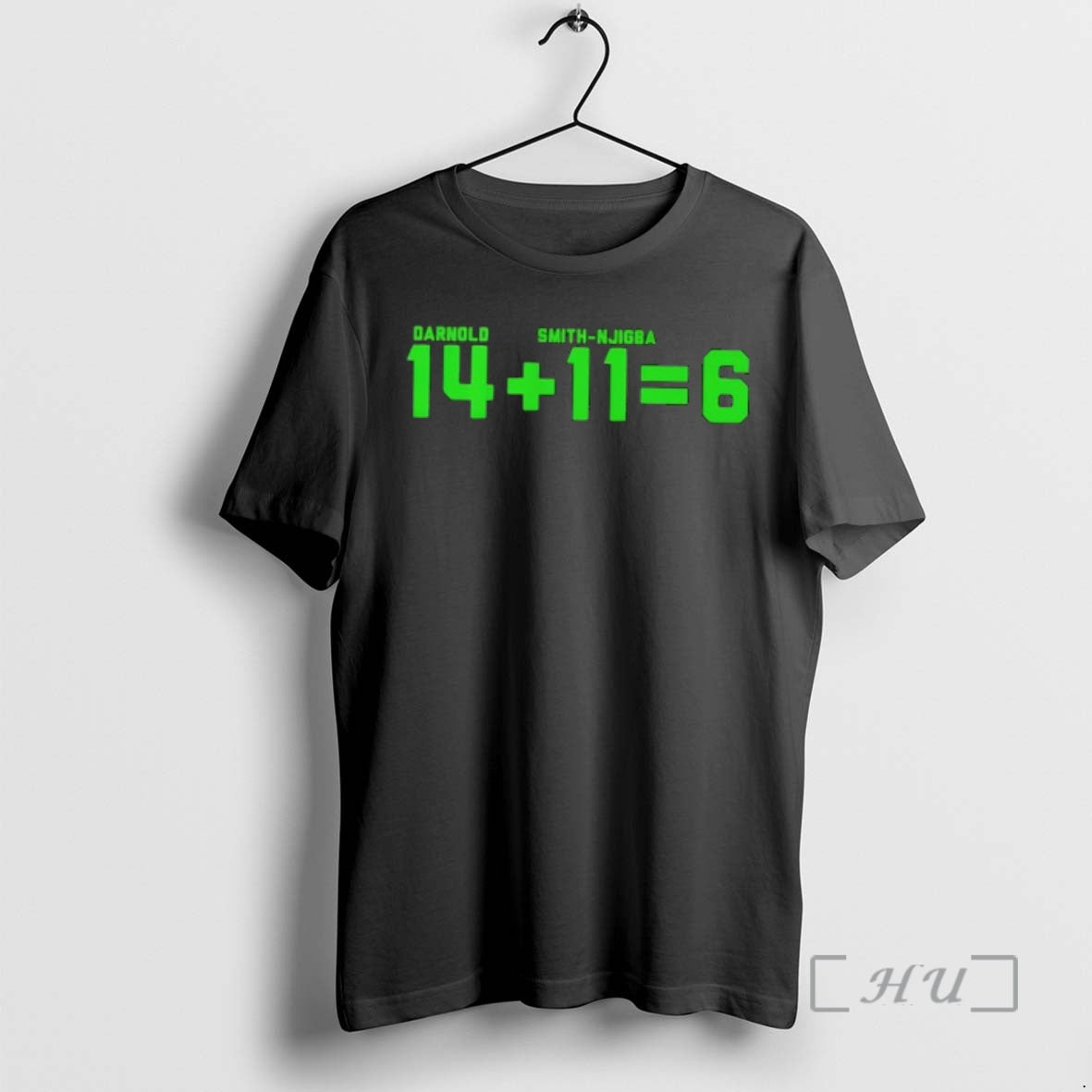 Officials Darnold 14 Plus Smith Njigba 11 Equals 6 Football T-Shirts, Hoodie, Sweatshirt | ZylaModa.com