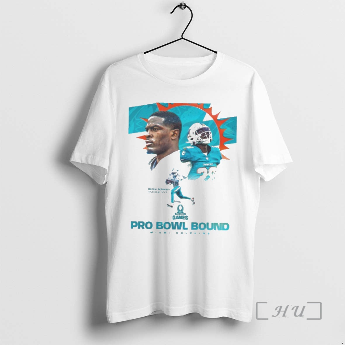 Officials Devon Achane Miami Dolphins Pro Bowl Bound T-Shirts, Hoodie, Sweatshirt | ZylaModa.com