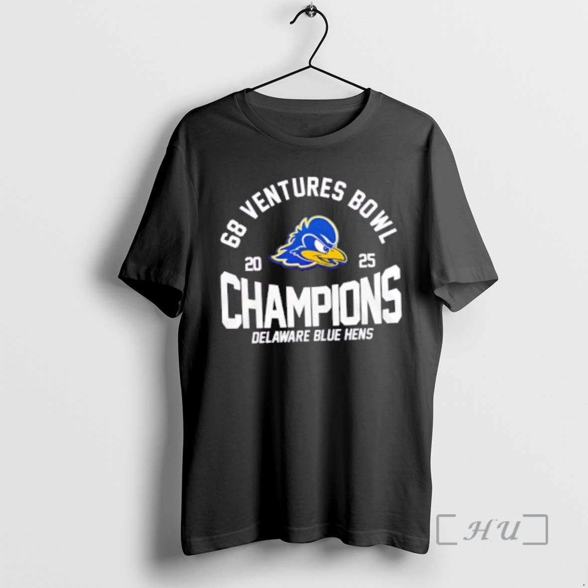 Officials Delaware Blue Hens 68 Ventures Bowl Champions 2 Sided T-Shirts, Hoodie, Sweatshirt | ZylaModa.com