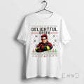 Officials Delightful Derek Ugly Christmas Ornaments T-Shirts, Hoodie, Sweatshirt | ZylaModa.com