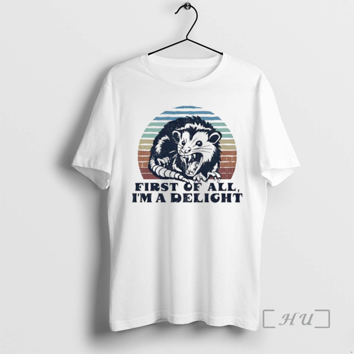 Officials Delightful Unhinged Possum Vintage Graphic T-Shirts, Hoodie, Sweatshirt | ZylaModa.com