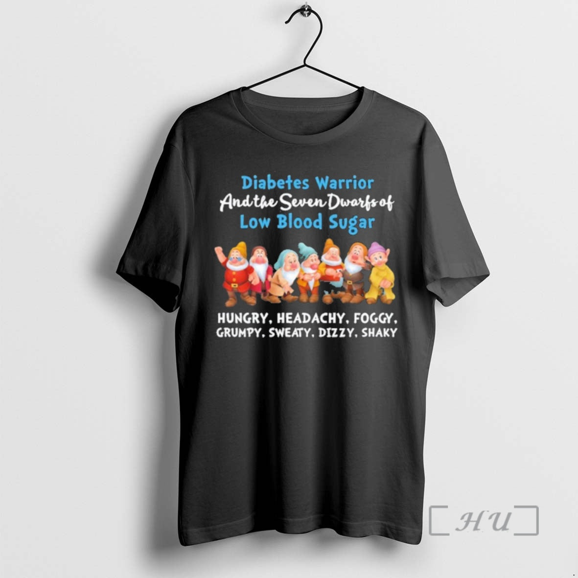Officials Diabetes Warrior And The Seven Dwarfs Of Low Blood Sugar Premium T Shirts Sweater Hoodie, Sweatshirt | ZylaModa.com