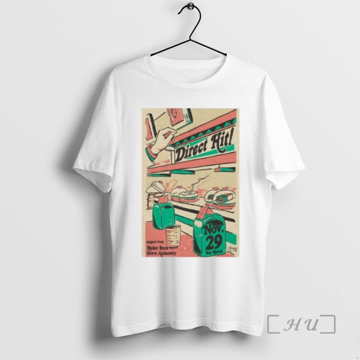 Officials Direct Hit Beat Kitchen Nov 29 2025 Circle White T-Shirts, Hoodie, Sweatshirt | ZylaModa.com