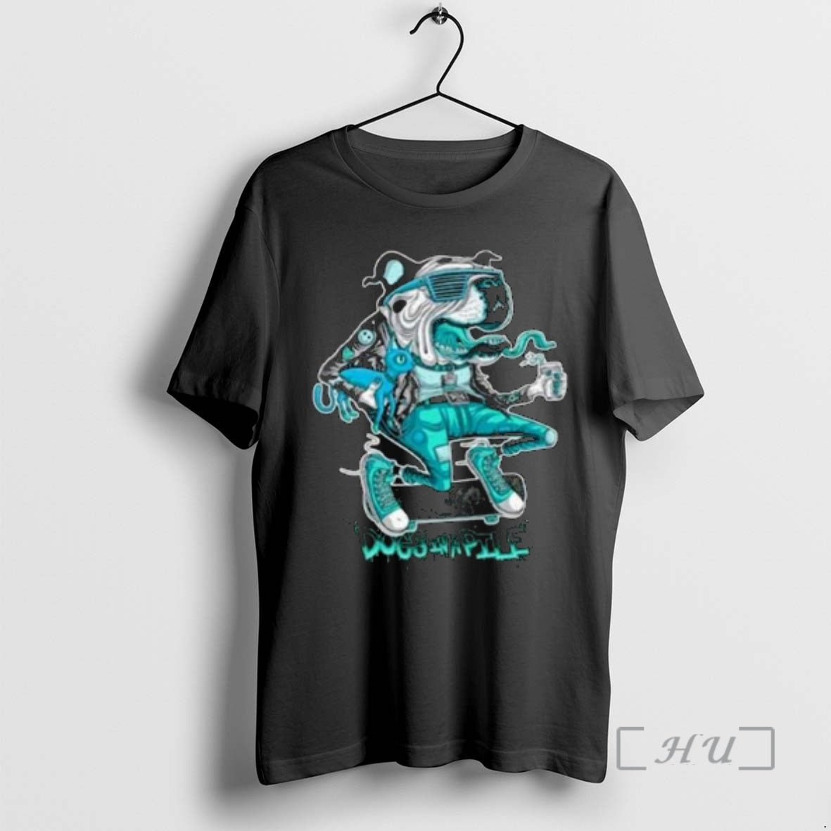 Officials Dogs In A Pile Skater Dog Circle Black T-Shirts, Hoodie, Sweatshirt | ZylaModa.com