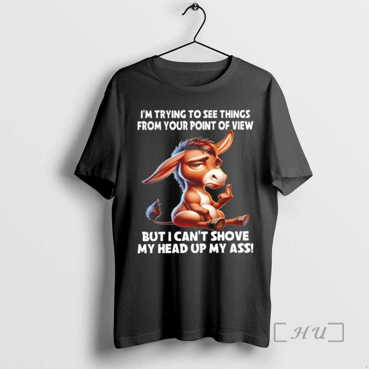Officials Donkey Cute Im Trying To See Things From Your Point Of View But T-Shirts, Hoodie, Sweatshirt | ZylaModa.com