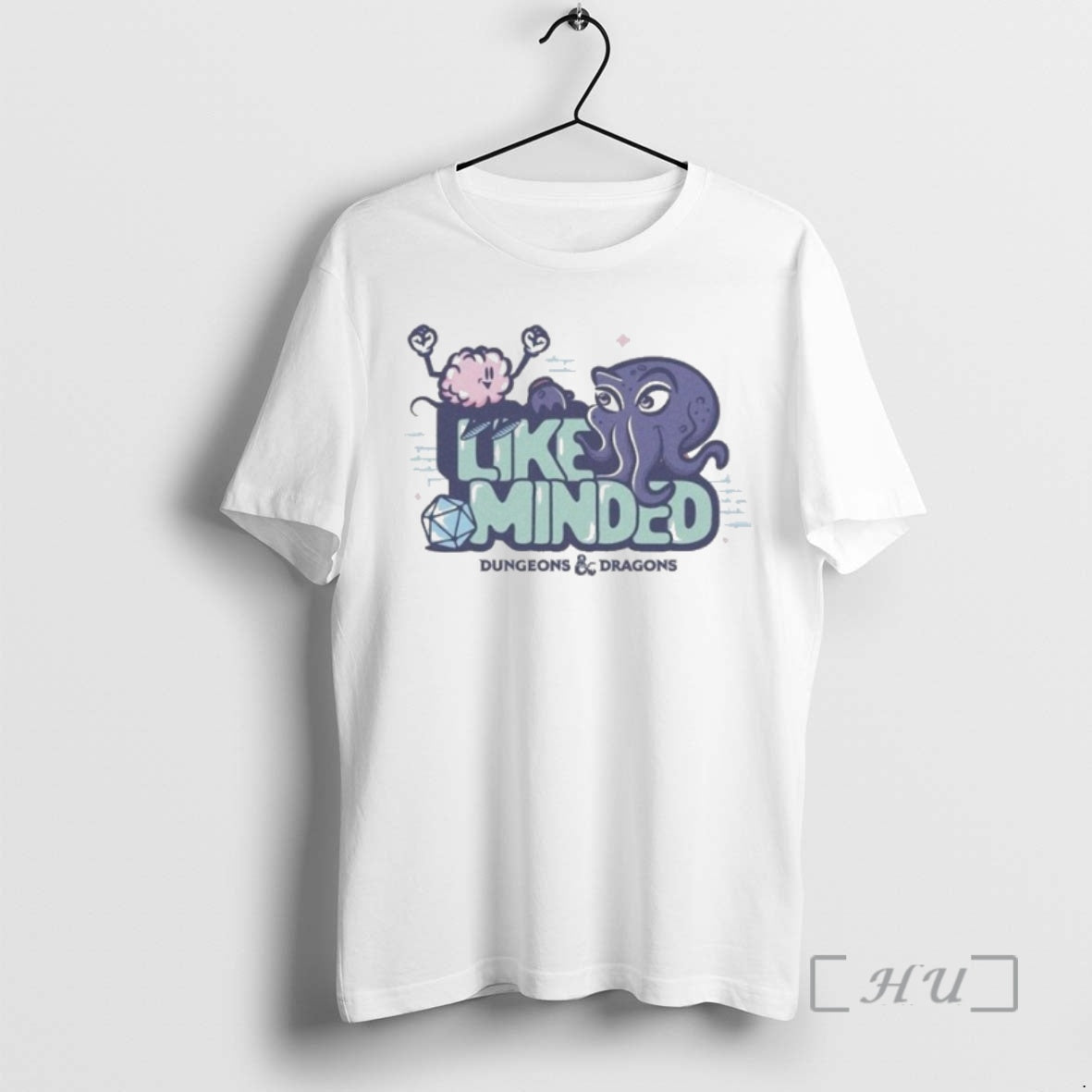 Officials Dungeons Dragons Like Minded Mind Flayer Octopus T-Shirts, Hoodie, Sweatshirt | ZylaModa.com