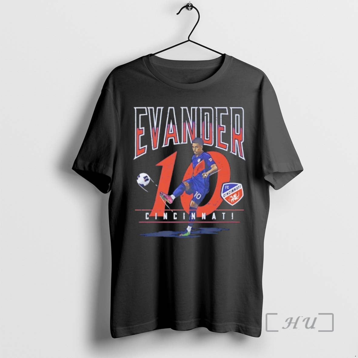 Officials Evander 10 Fc Cincinnati Player Vintage T-Shirts, Hoodie, Sweatshirt | ZylaModa.com