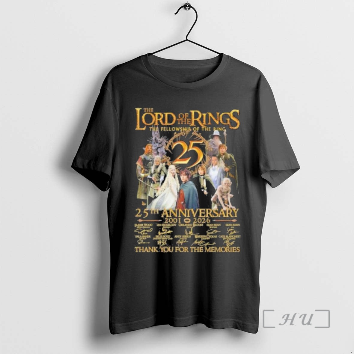 Officials Final The Lord Of The Rings 25th Anniversary 2001 2026 Premium T Shirts Sweater Hoodie, Sweatshirt | ZylaModa.com