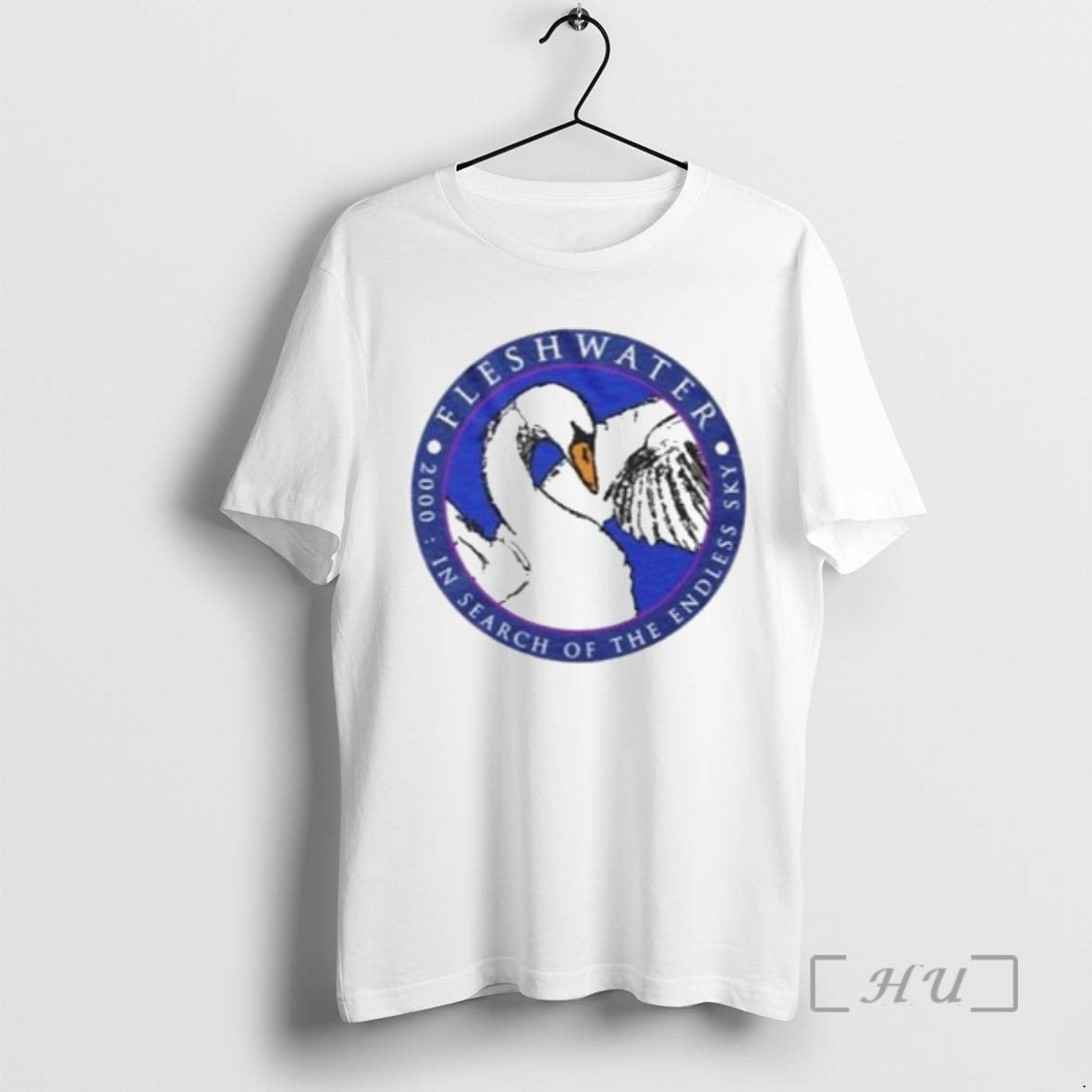 Officials Fleshwater Swan Circle White T-Shirts, Hoodie, Sweatshirt | ZylaModa.com