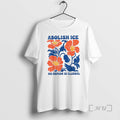 Officials Floral Abolish Ice No Human Is Illegal Retro Woman T-Shirts, Hoodie, Sweatshirt | ZylaModa.com