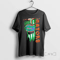 Officials Florida Gators Football Battle Shattered Usa Flag Rip Design T-Shirts, Hoodie, Sweatshirt | ZylaModa.com