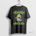 Officials Frog My Day Starts Backwards I Wake Up Tired T-Shirts, Hoodie, Sweatshirt | ZylaModa.com