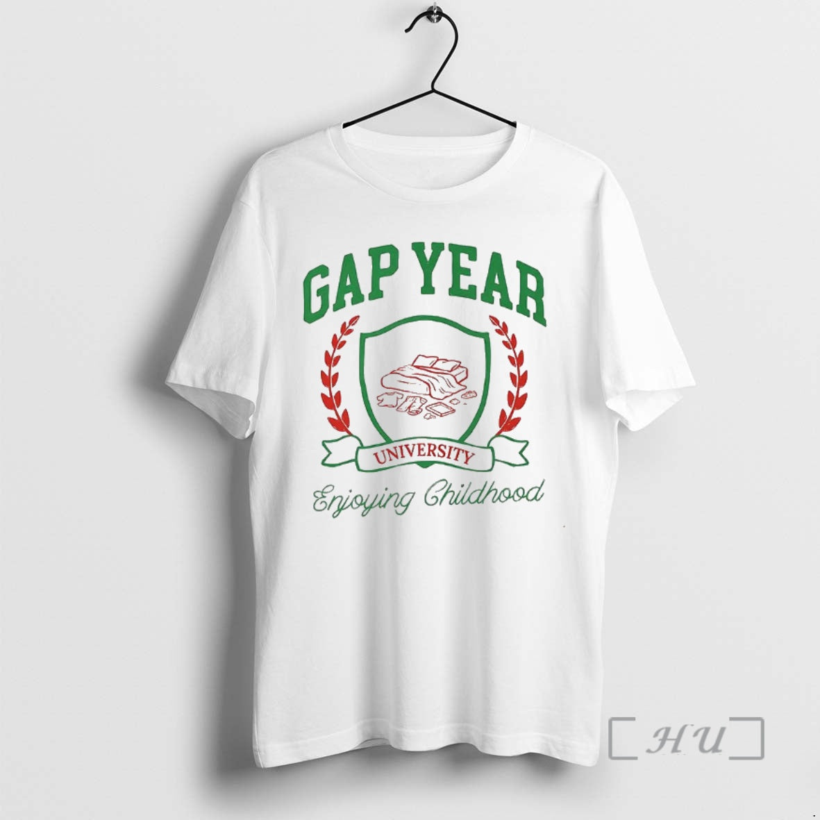 Officials Gap Year University Enjoying Childhood Logo T-Shirts, Hoodie, Sweatshirt | ZylaModa.com