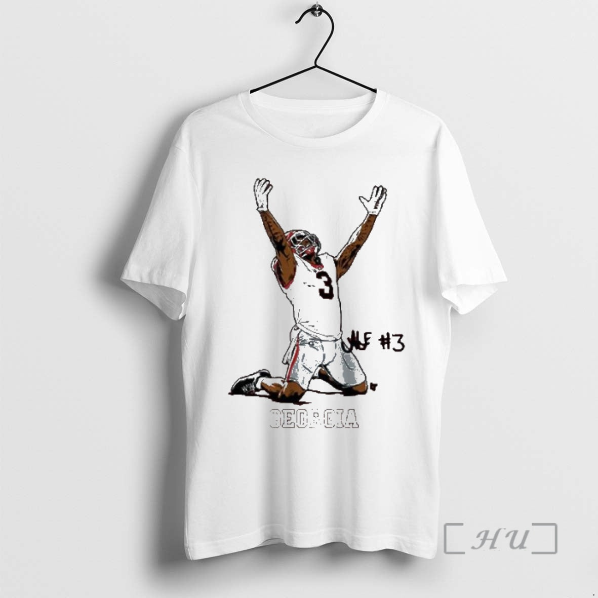 Officials Georgia Football Nate Frazier End Zone Celebration T-Shirts, Hoodie, Sweatshirt | ZylaModa.com