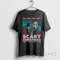 Officials Ghostface Holding Knife Scary Ugly Christmas T-Shirts, Hoodie, Sweatshirt | ZylaModa.com