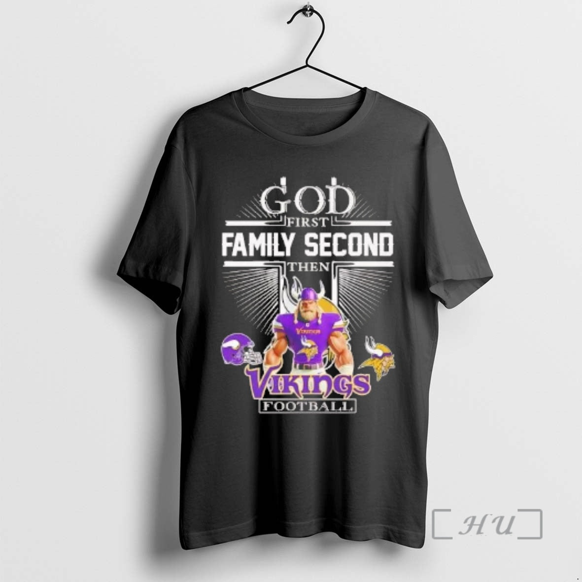 Officials God First Family Second Then Minnesota Vikings Football T-Shirts, Hoodie, Sweatshirt | ZylaModa.com