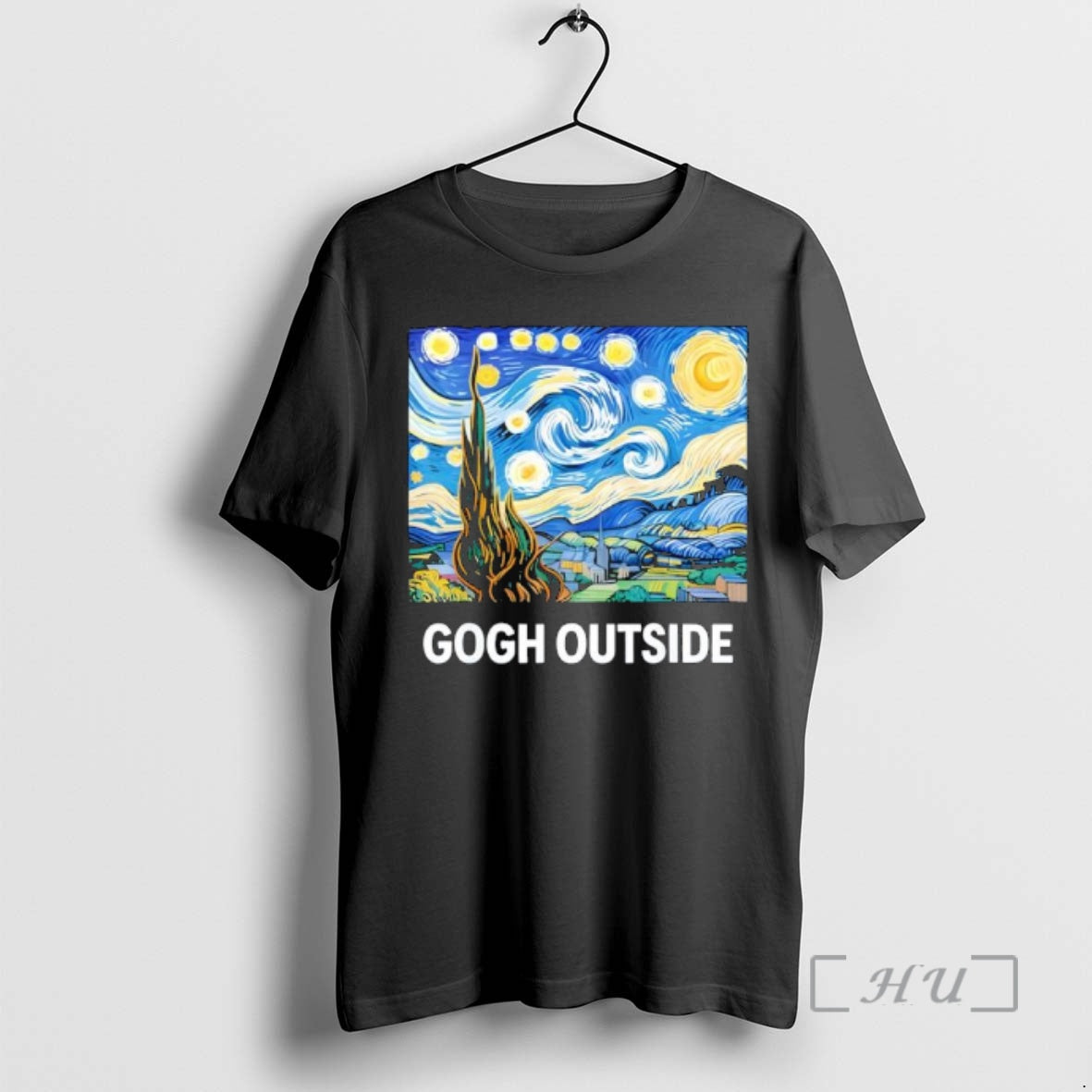 Officials Gogh Outside Starry Starry Night Vincent Van Gogh T-Shirts, Hoodie, Sweatshirt | ZylaModa.com