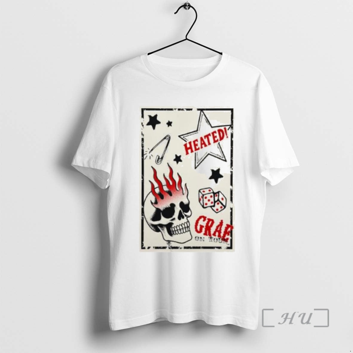 Officials Grae Heated 2025 Tour Circle White T-Shirts, Hoodie, Sweatshirt | ZylaModa.com