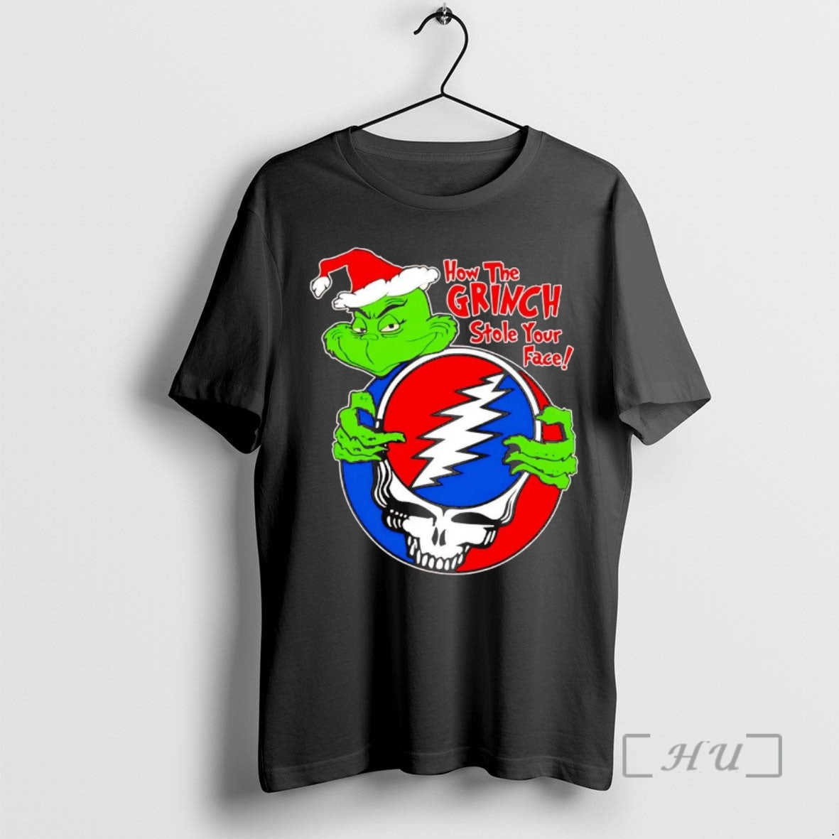 Officials Grateful Dead How The Grinch Stole Your Face T-Shirts, Hoodie, Sweatshirt | ZylaModa.com